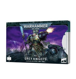 Index Cards: Grey Knights - 10th Edition - English