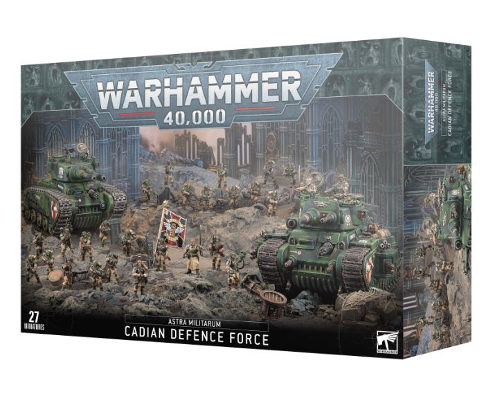 2023 Army box: ASTRA MILITARUM: CADIAN DEFENCE FORCE