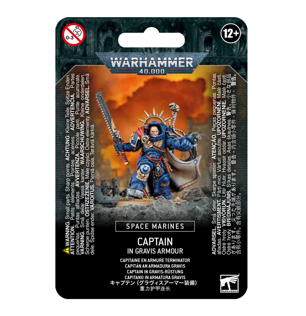 Captain in Gravis Armour (Pre-order - Releases 05/02/22)