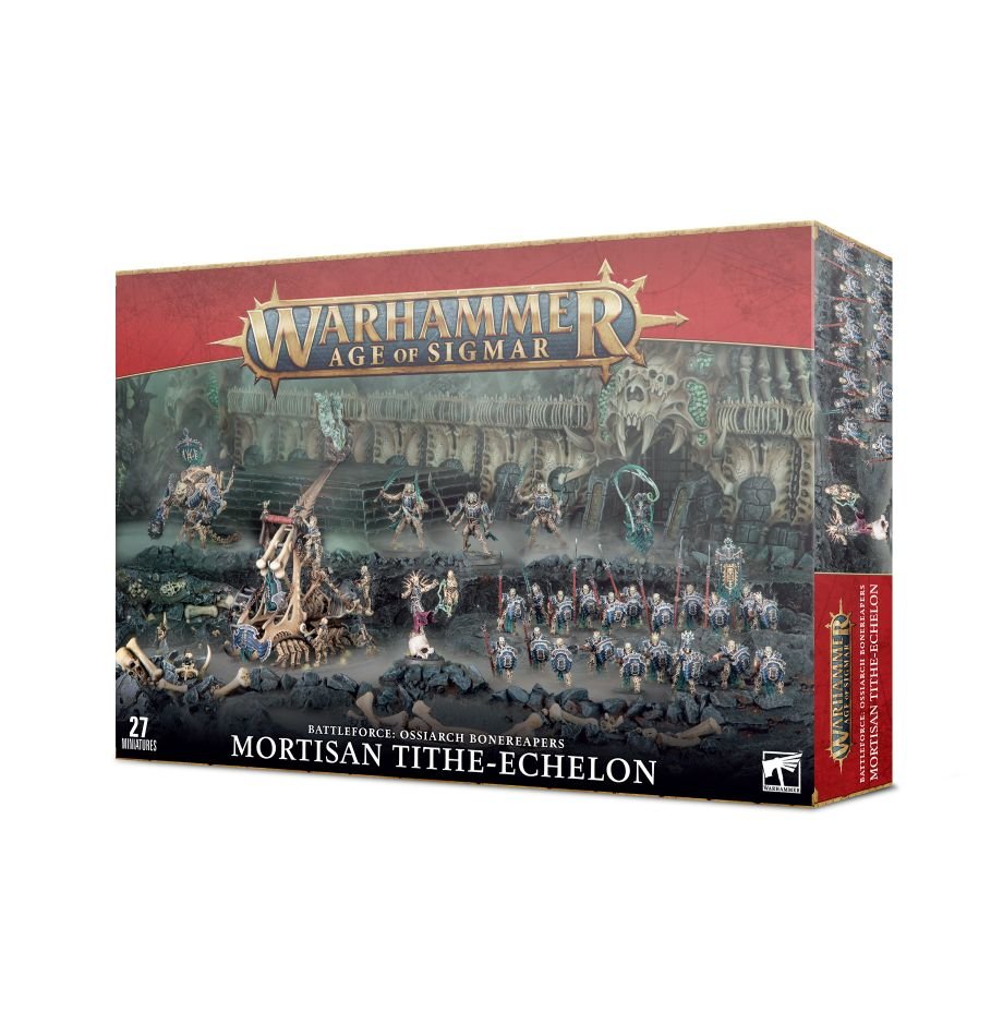 Battleforce: Ossiarch Bonereapers – Mortisan Tithe-echelon (Release date 17/12)